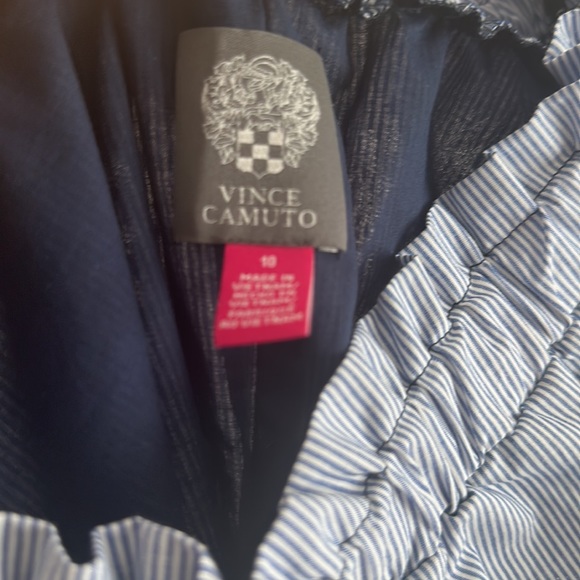 Vince Camuto cotton eyelet off the shoulder dress. Worn once. - Picture 6 of 6